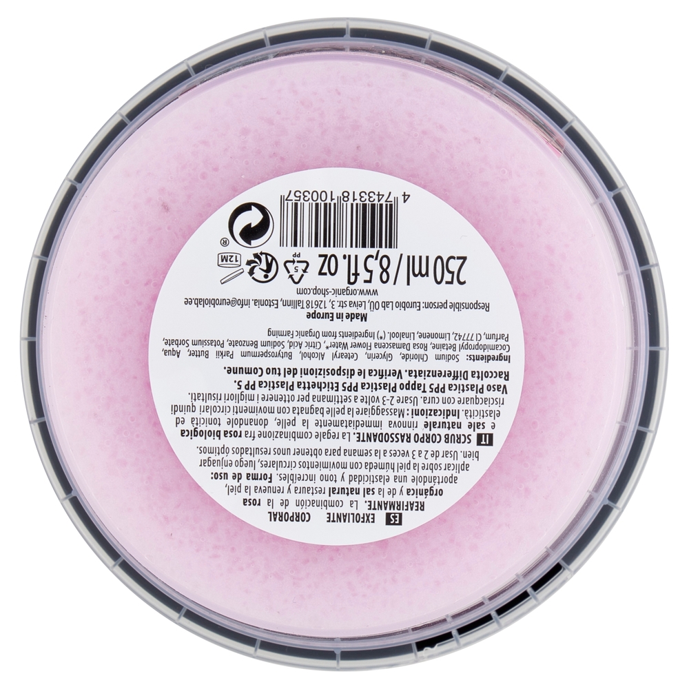 organic shop Scrub Corpo Rassodante Rosa & Sal 250 ml